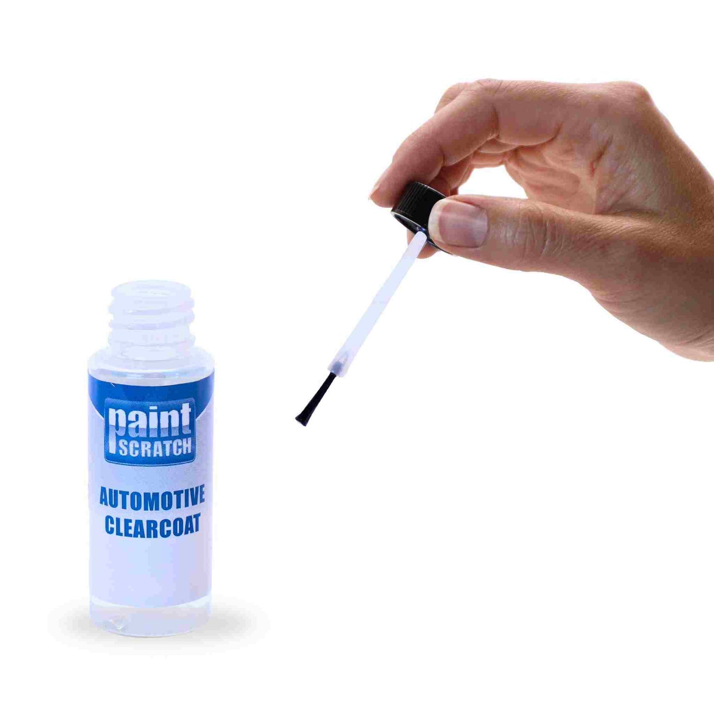 Automotive Clearcoat Bottle with Built-In Brush (Multiple Sizes)
