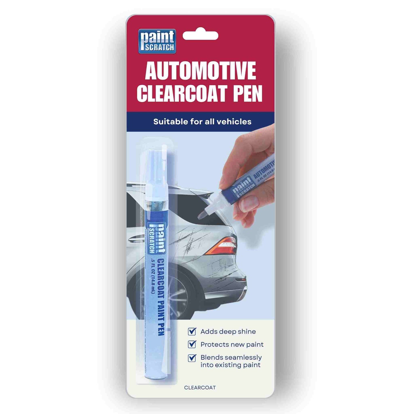 Automotive Clearcoat Pen – Precision Acrylic Clearcoat Applicator (1/2oz)