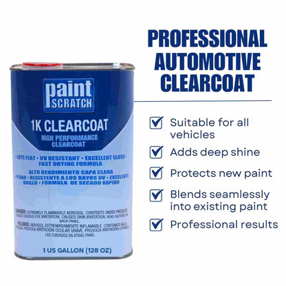 Professional-Size Automotive Clearcoat for Spray Guns (Multiple Sizes)