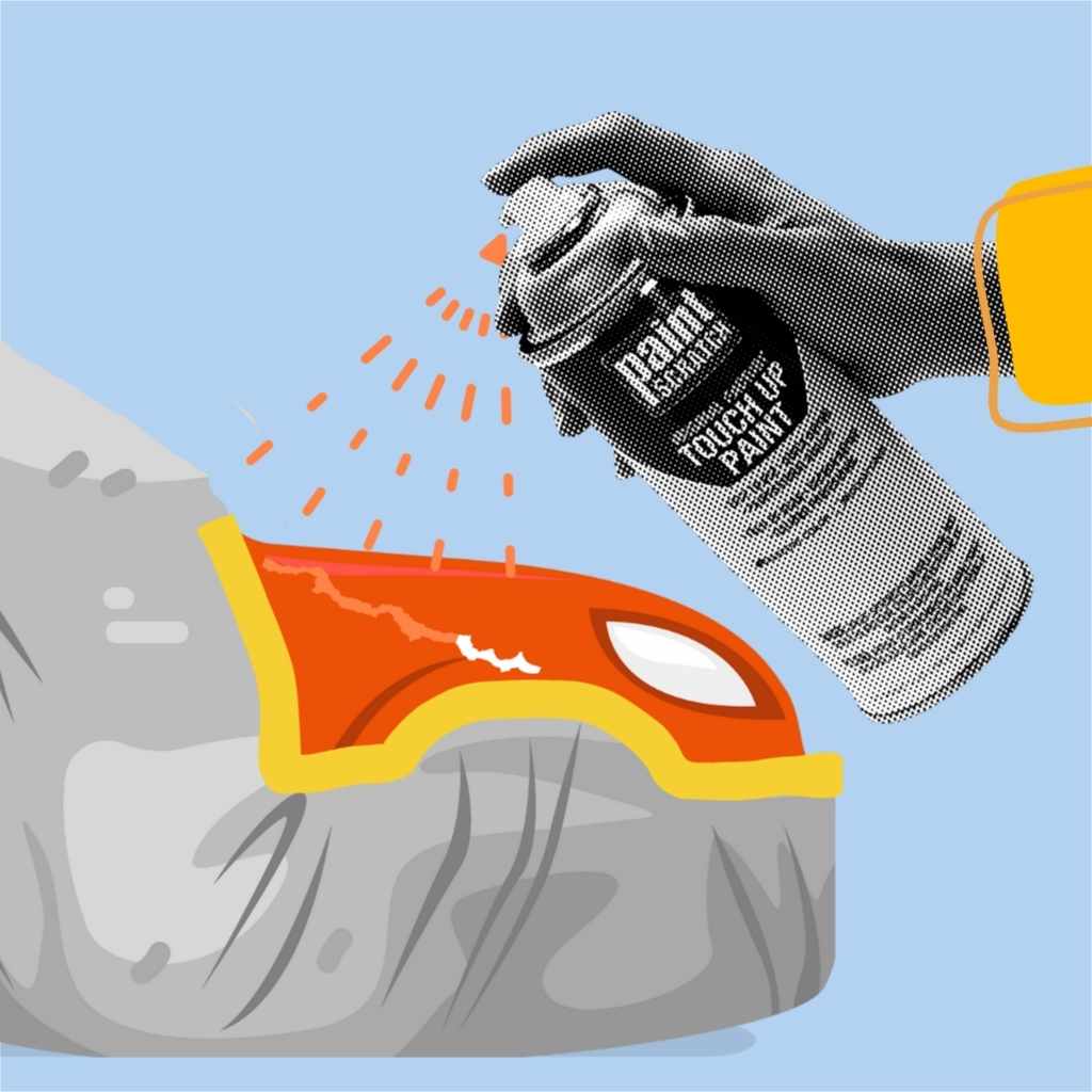 Spray Basecoat Layer