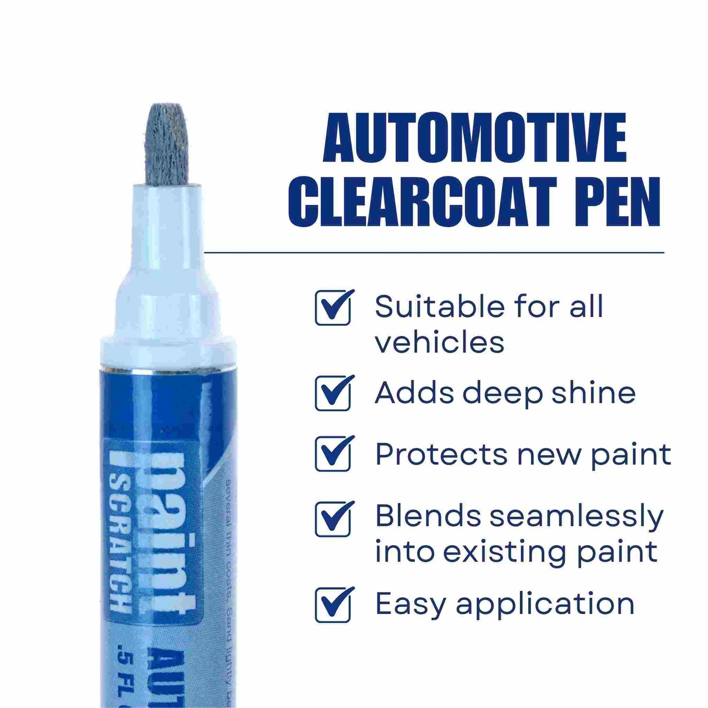 Automotive Clearcoat Pen – Precision Acrylic Clearcoat Applicator (1/2oz)