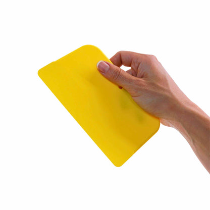 Three Plastic Spreaders – Flexible, Reusable Tools for Applying Body Filler, Glaze & Resin